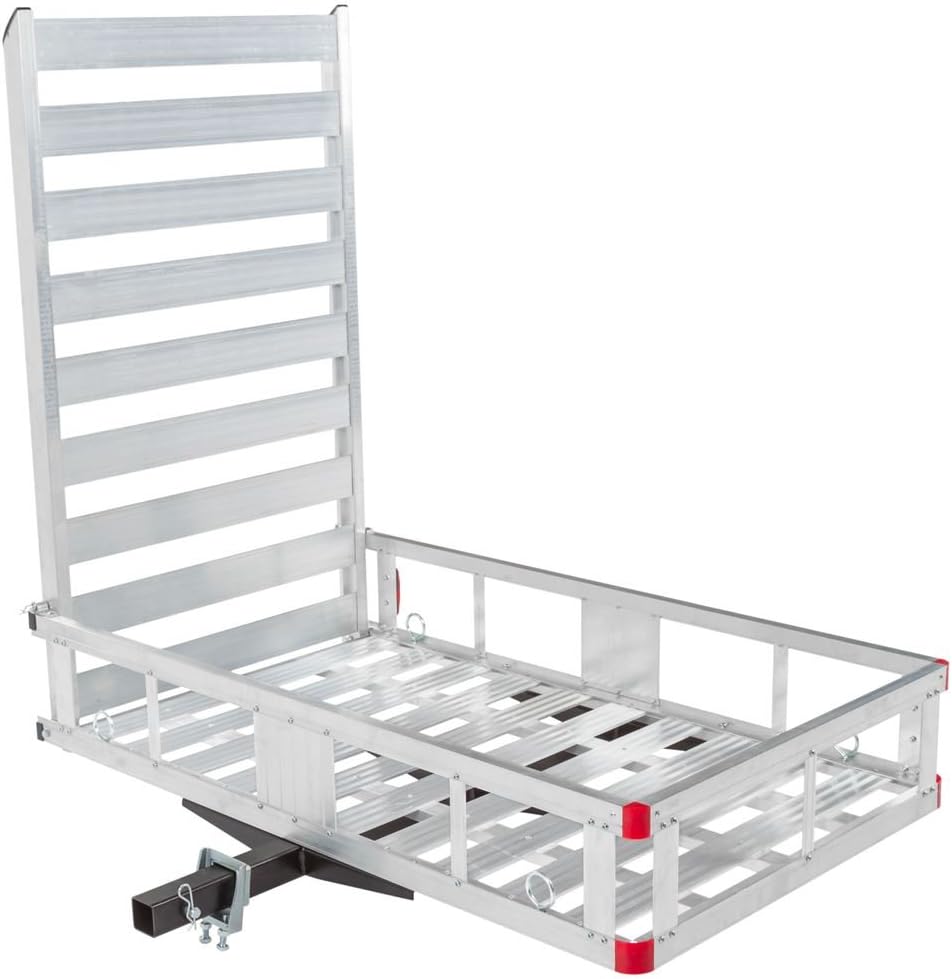 Economy Hitch Mounted Mobility Scooter Carrier Rack with Ramp : Health & Household