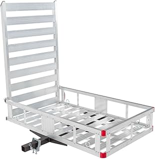 Economy Hitch Mounted Mobility Scooter Carrier Rack with Ramp