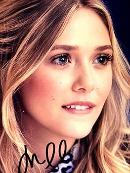 Amazon.co.jp: エリザベスオルセン直筆サイン入り2Lサイズ写真