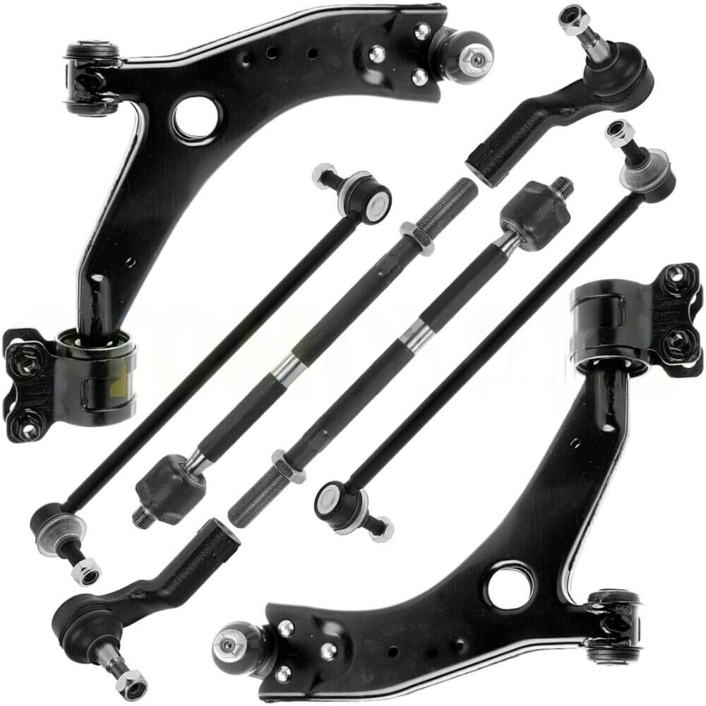 Kit bracci di sospensione anteriore compatibile per VOLVO C30 C70 II S40 II V50 composto da 8 ricambi auto
