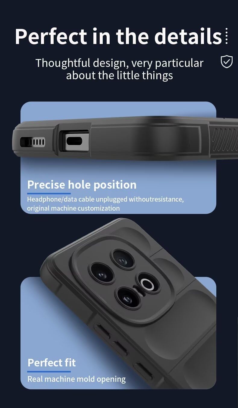 FTRONGRT Hülle Für Nothing Phone 3a – Ultradünnes TPU, Rutschfest, Schwarz, Voller Schutz