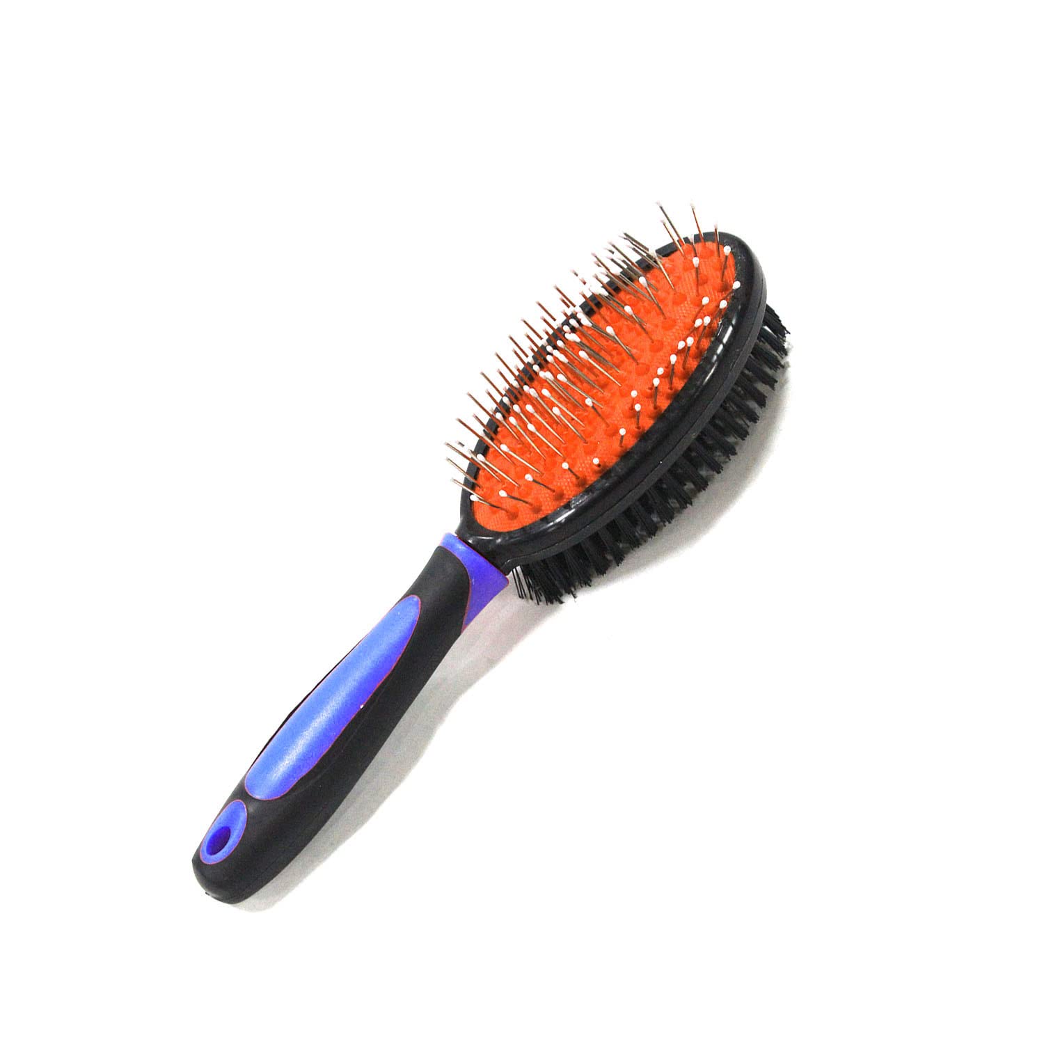 Emily Pets Double Sided Pet Grooming Pin Brush for Puppy Dogs and Cats, Daily Use Short Medium or Long Hair (Color:Blue) (B09QGWMVMN) Amazon Price History, Amazon Price Tracker