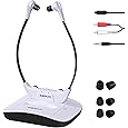 SIMOLIO Digital Wireless Headphones for TV with Optical In, TV Hearing Assistance Devices, Wireless Earbuds for Hearing Impaired TV Listening, Wireless Headset for Smart TV, TV Sound Amplifier SM-823D
