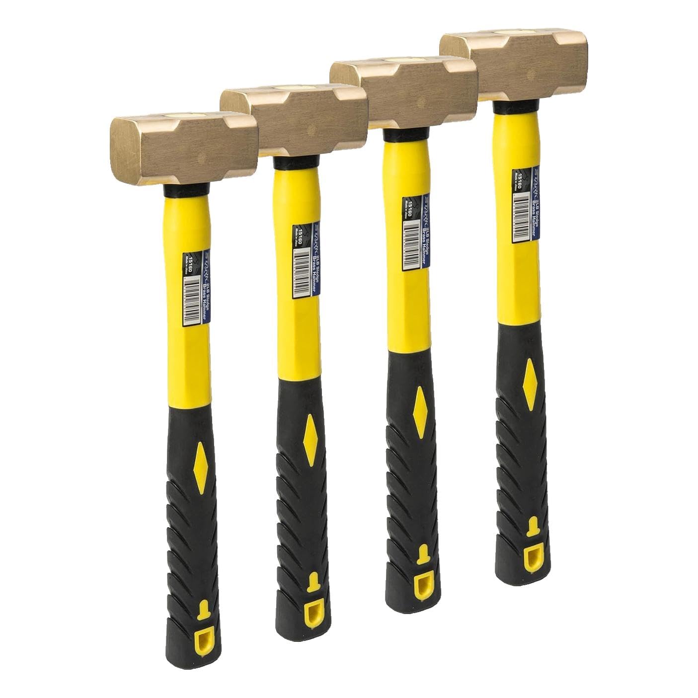 Stark USA 2LB Brass Sledge Hammer - Heavy Duty -6