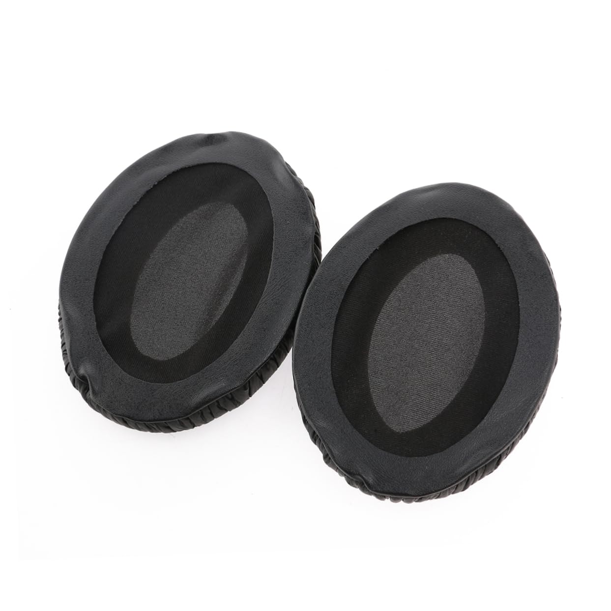 Hemobllo 4pezzi Cuscinetti Sostitutivi Per Cuffie Pro Di Cuscinetti Auricolari Pu e Nero Comodi e Resistenti Migliorano Suono Bassoso