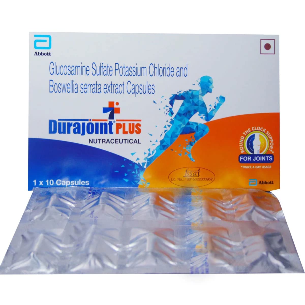 Durajoint Plus - Strip of 10 Capsules