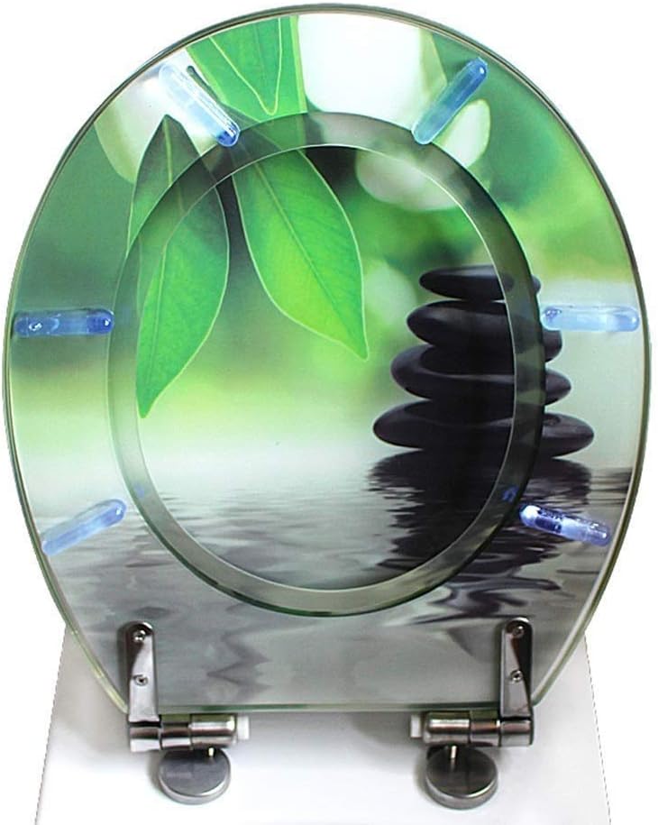 Resin Toilet Seat Universal Cover Vintage Descending Thickening