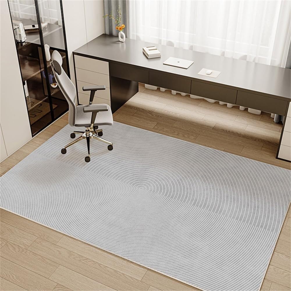 SSDDLZEQ Premium durable range Office Chair Mats, Suitable For Carpets And Hardwood Floors(Annual Ring,120x120cm)