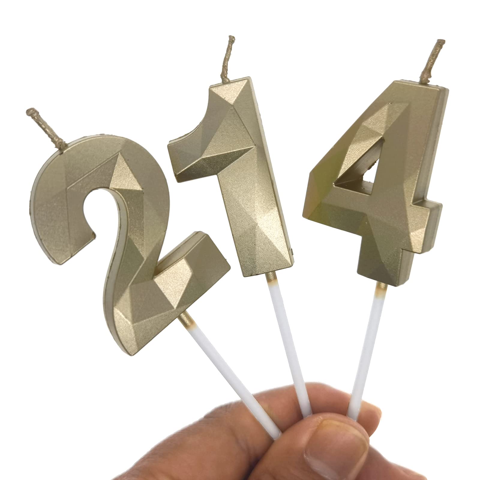 Bougie Gâteau étincelle U00c9lu00e9gante Bougie Chiffre 30 Bougie 30e Anniversaire Homme Femme Bougie Gâteau Anniversaire