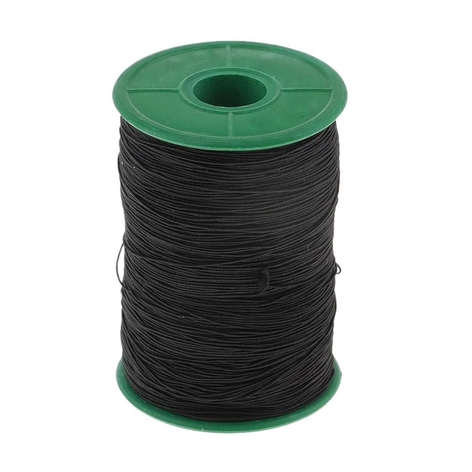 Cordón Elástico De Poliéster, Hilo Coser Negro, Cuentas Duradero for Fabricación Joyas Y Artesanía, 1 Uds