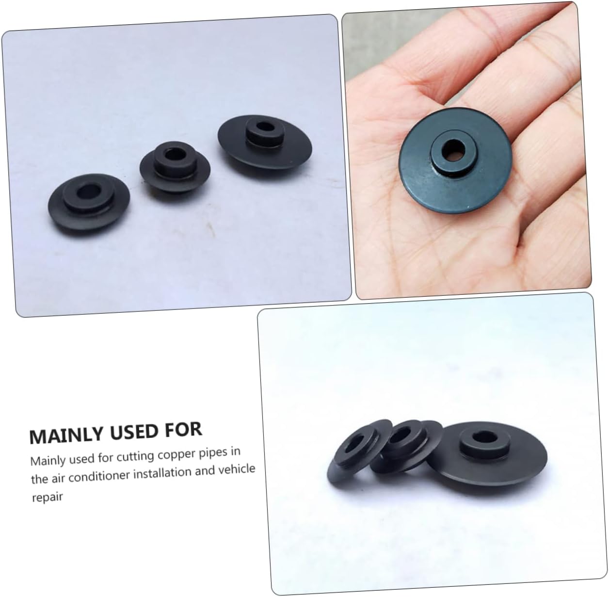 3pcs Mini Manganese Steel Tube Cutter Blade Ratchet Tube Cutter for Steel
