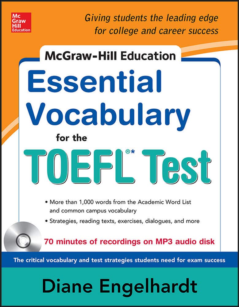 McGraw-Hill Education Essential Vocabulary for the TOEFL Test Vocabulary Book with Audio