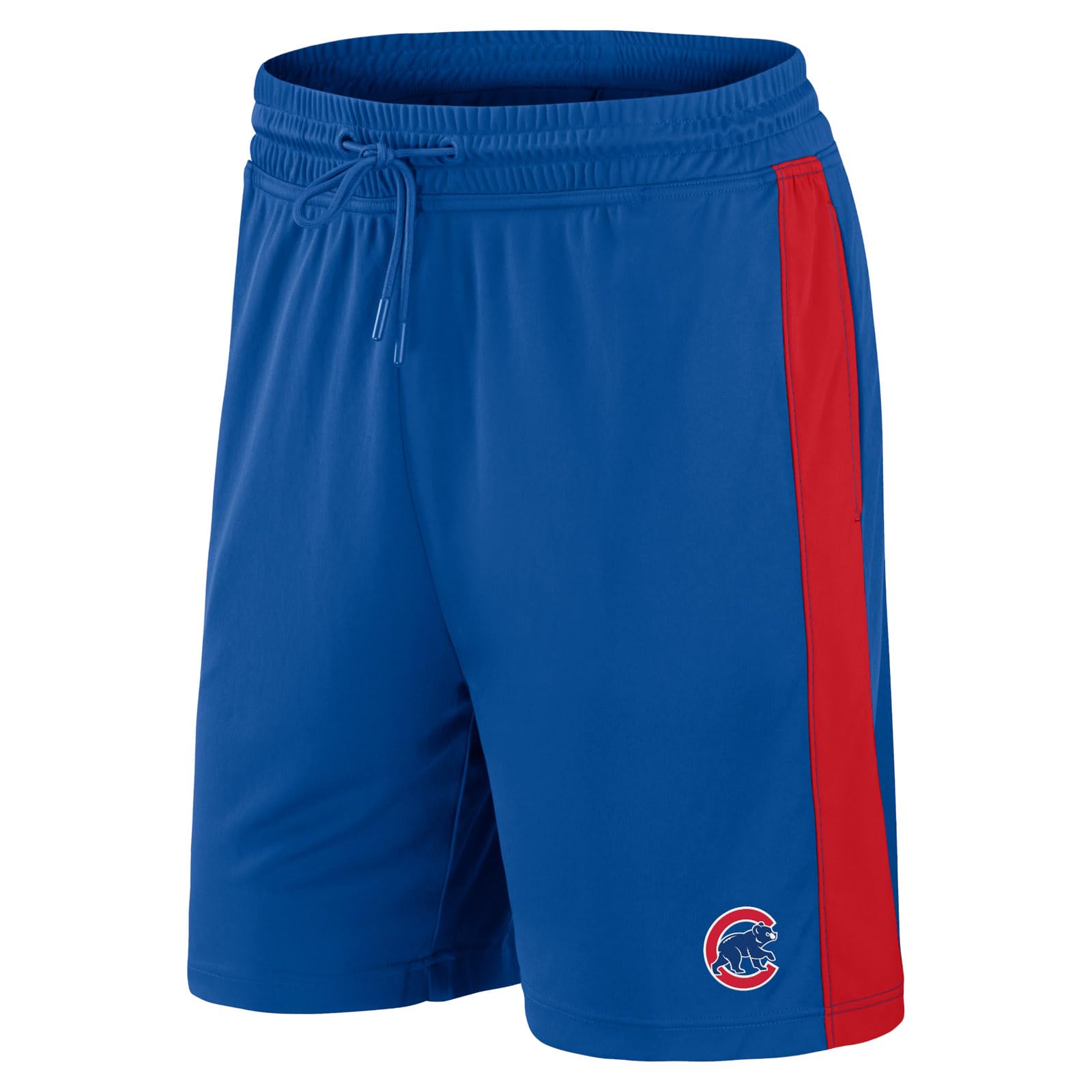 Fanatics MLB Chicago Cubs Iconic Poly Short Woven Panels - Pantalones cortos