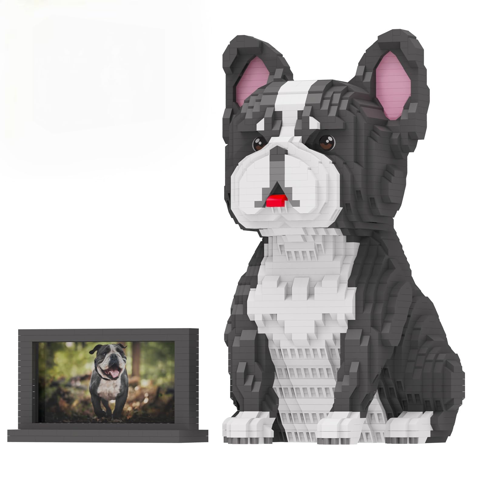 Amazon.com: HJPLPXH Animal Dog Model Pet French Bulldog Micro