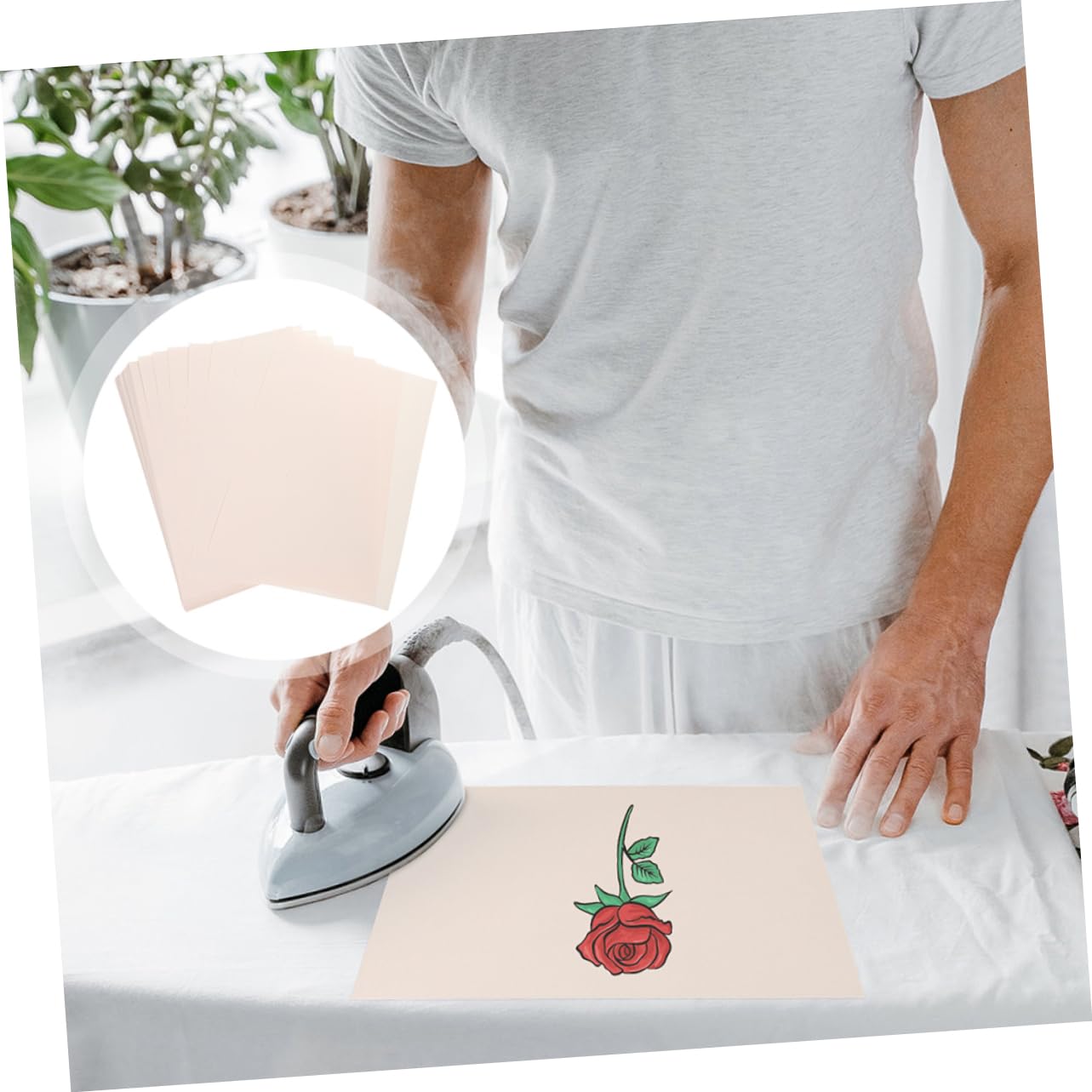 ARTIBETTER 100blätter Sublimations-transferpapier Diy Druckpapier Für T-shirt-transfers Wärmeübertragungspapier Transferpapierbögen Zum Aufbügeln