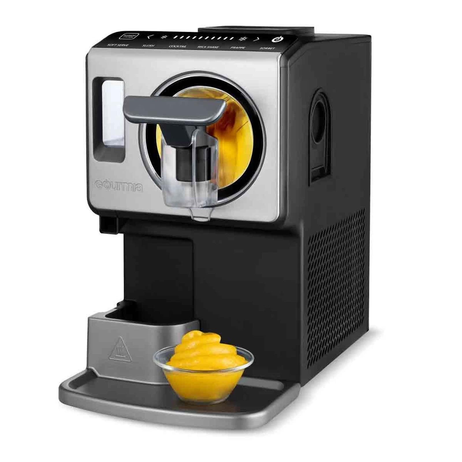 Soft Serve Ice Cream & Frozen Drink Maker Machine with Dispensing Lever - Model GSI1020, Black - Image 6