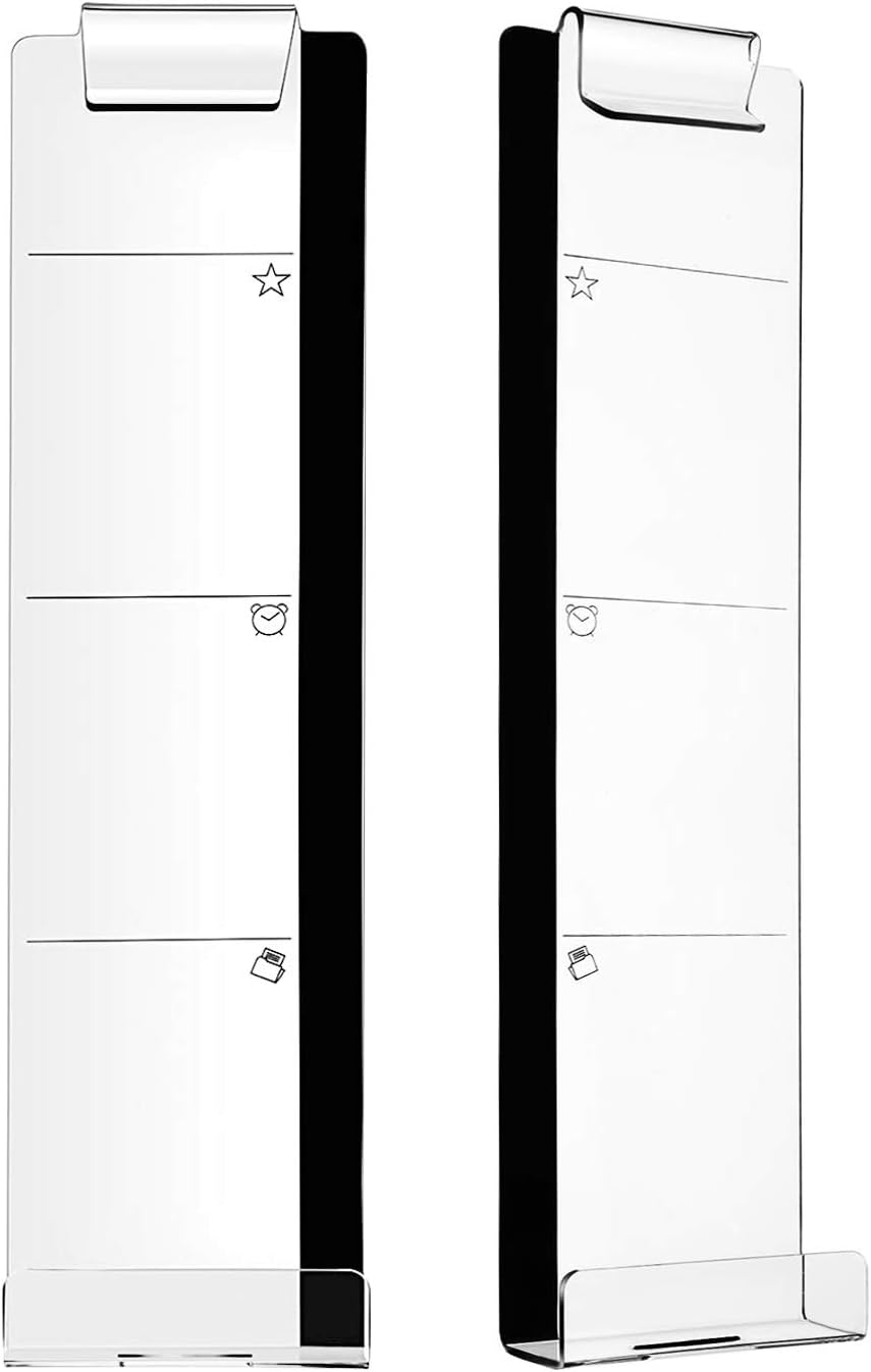 MEGREZ Monitor Memo Board, Acrylic Monitor Message Panel