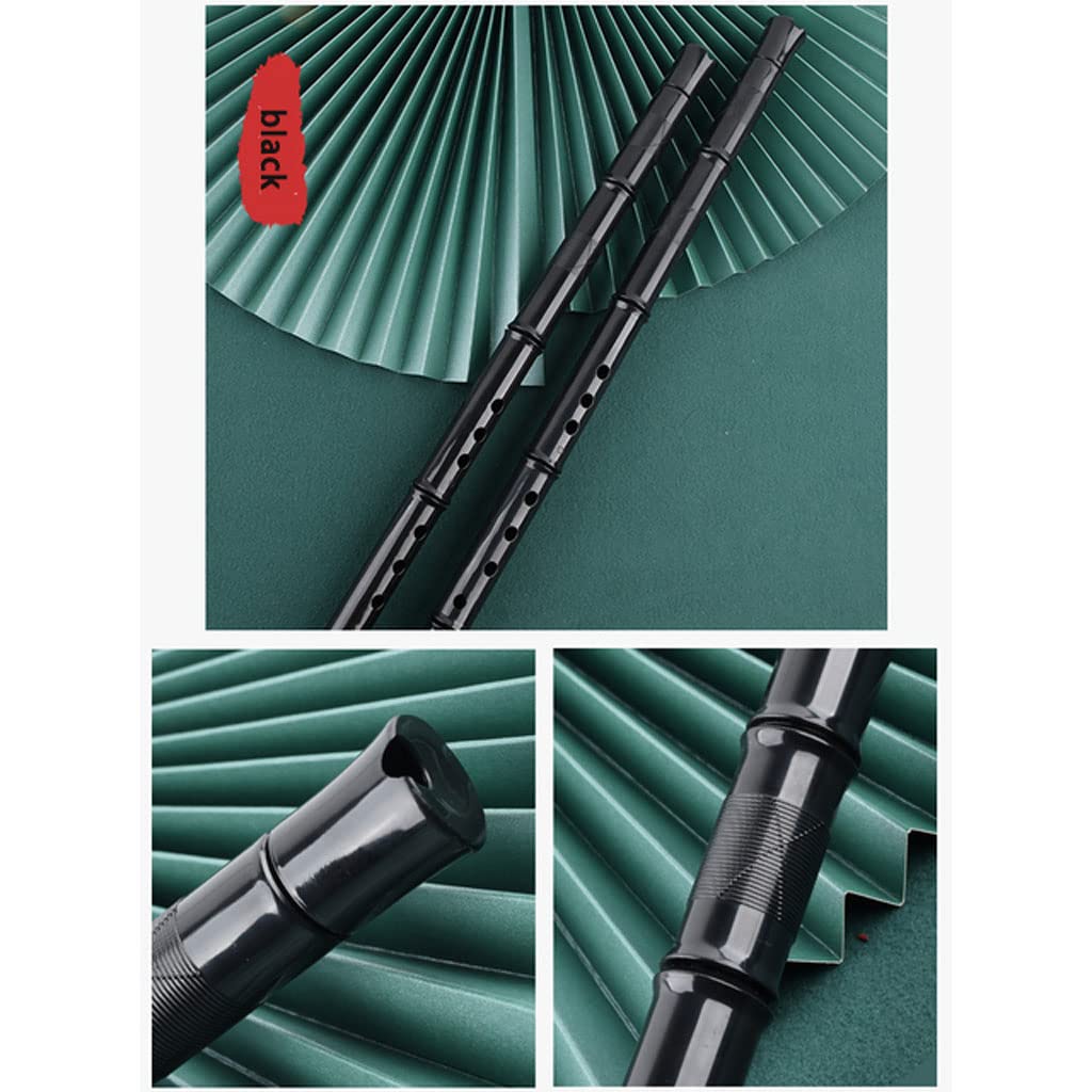 TsoLay Flauto principiante Flauto Cinese Chiave G Verticale ABS Flauto 9 Annodato Xiao No Crack Strumenti Musicali Tradizionale a fiato Xiao Flauto Flauto principiante Strumento Musicale