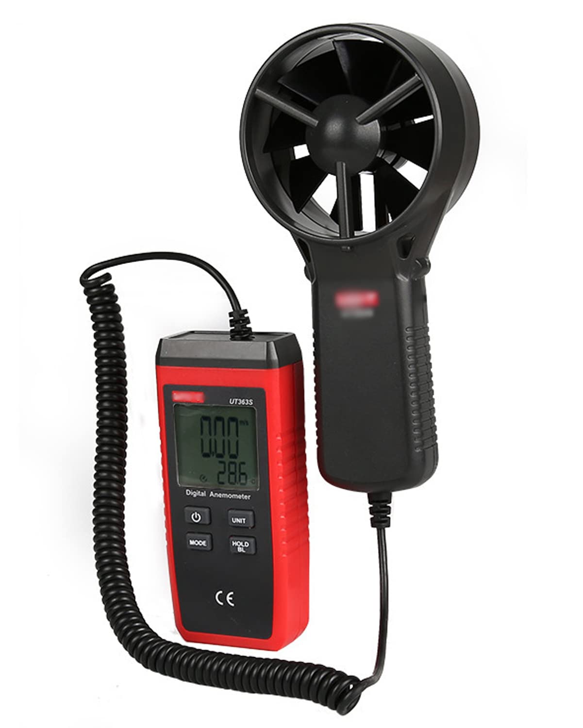 Mini anémomètre pour la foresterie et l'environnement avec calcul Max/AVG