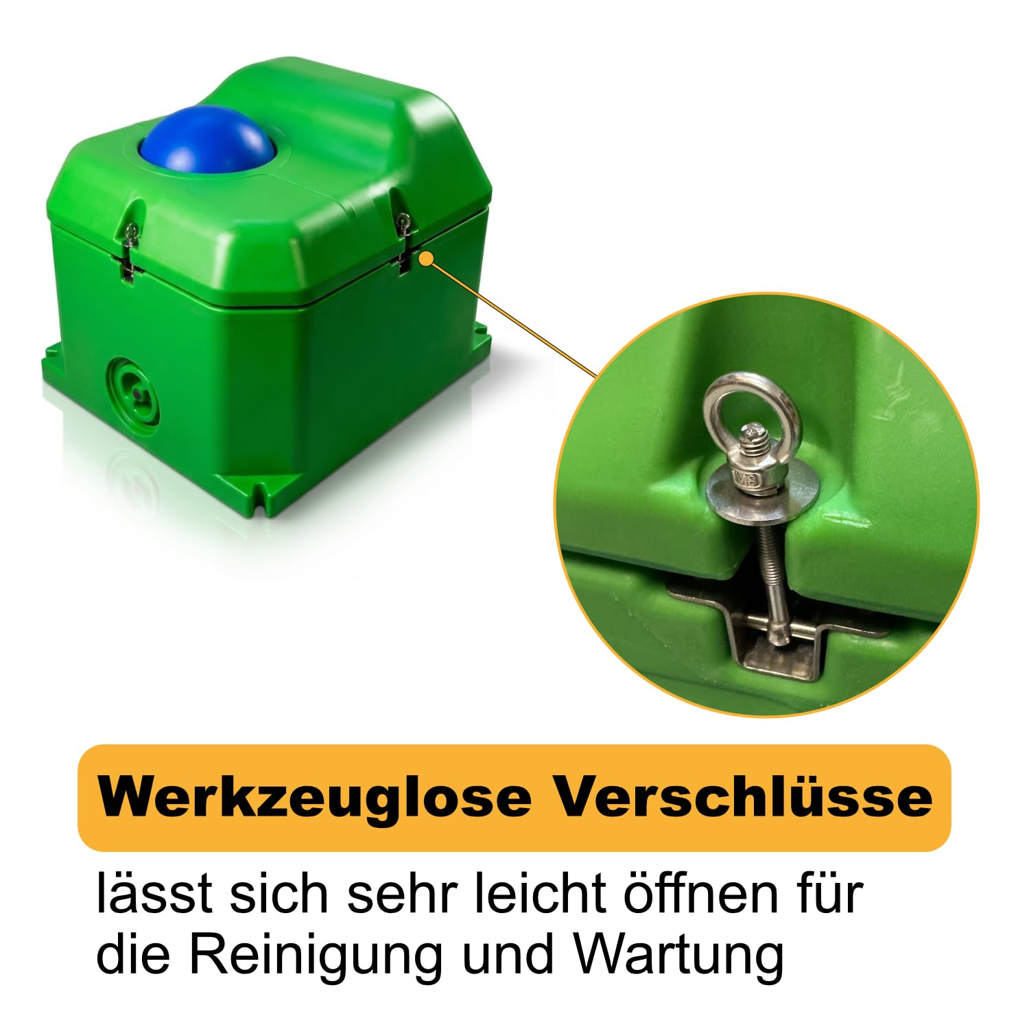 Balltränke 40L Frostsicher bis -15°C Stromlose Weidetränke Thermotränke für Pferde Rinder