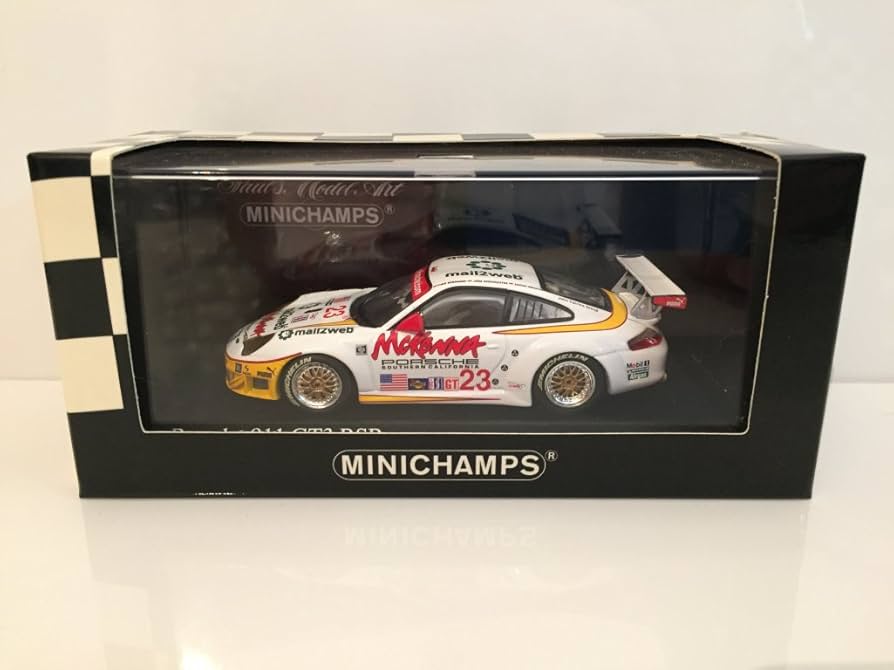 ミニチャンプス　ポルシェ911GT3RSR　2004y Amazon.co.jp: Minichamps DP 1/43 ポルシェ911 GT3-RSR (No.23