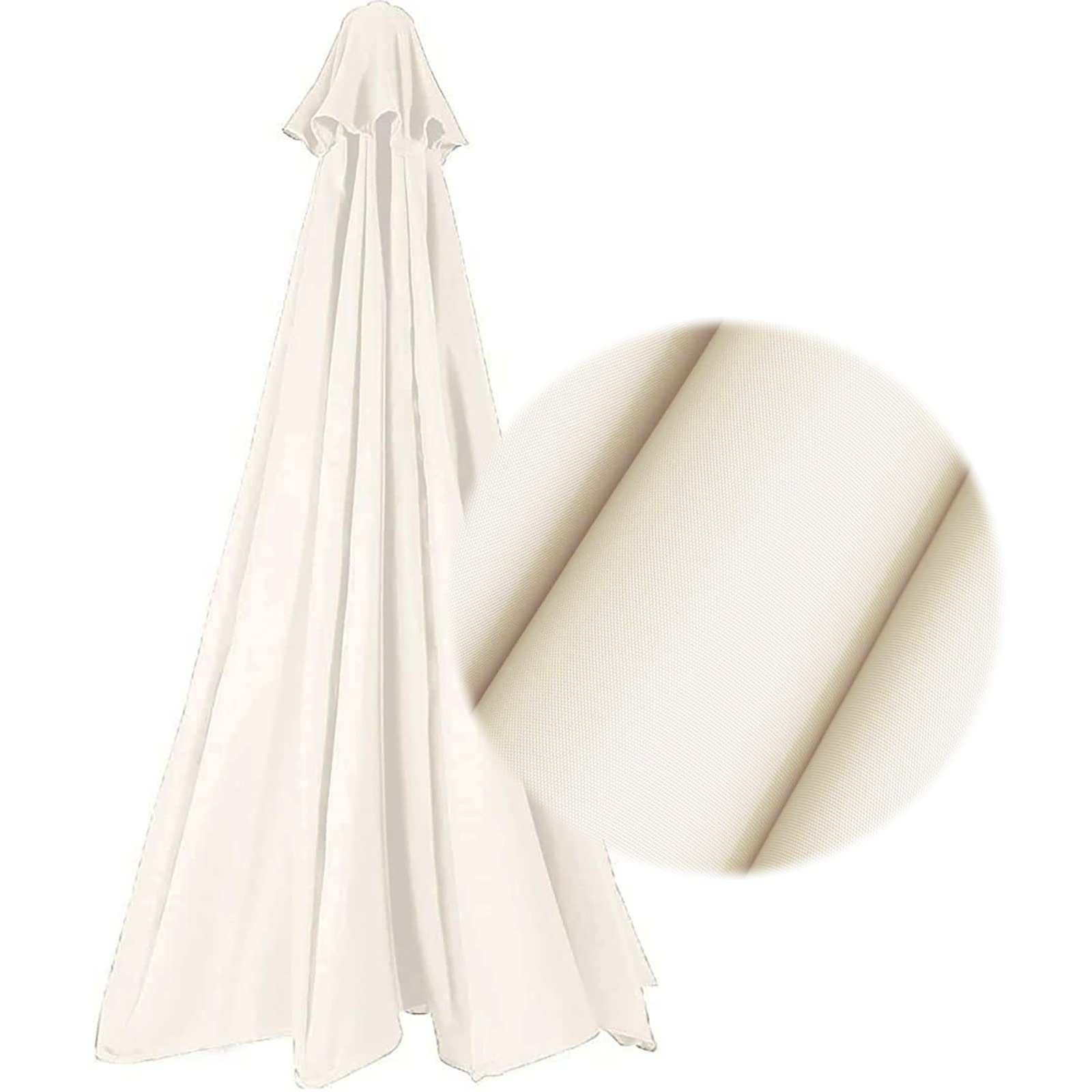 3M Toile De Rechange Parasol Rond Auvent De Rechange Pour Parasol De Jardin Parapluie De Marché