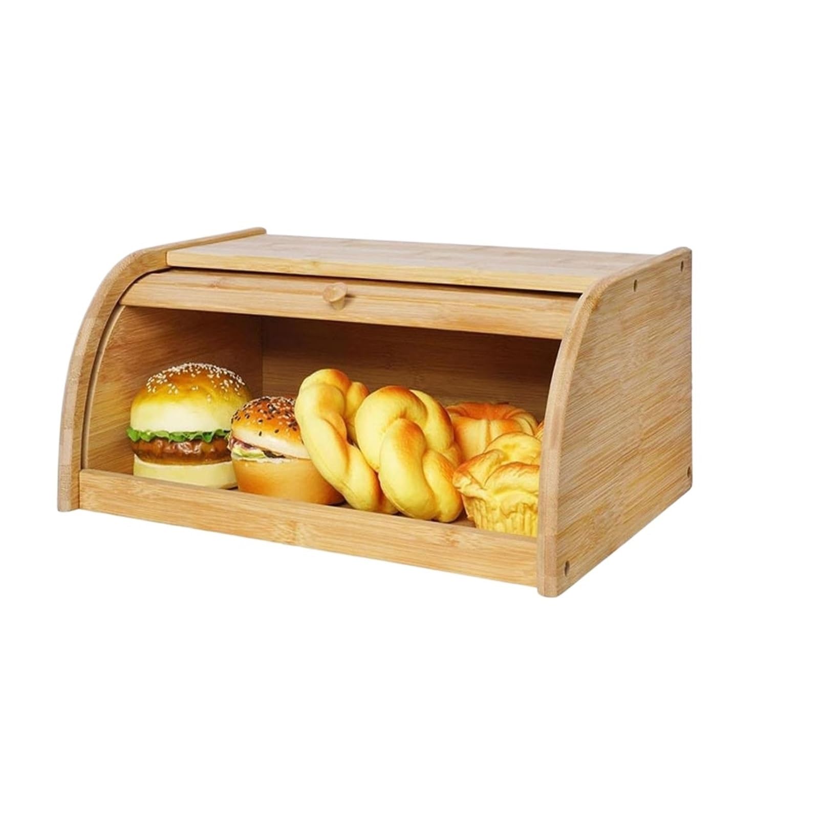 LUYSGBXR Bread Bin Bread Box, Storage And Organizer, For Kitchen Countertop(Style 01)