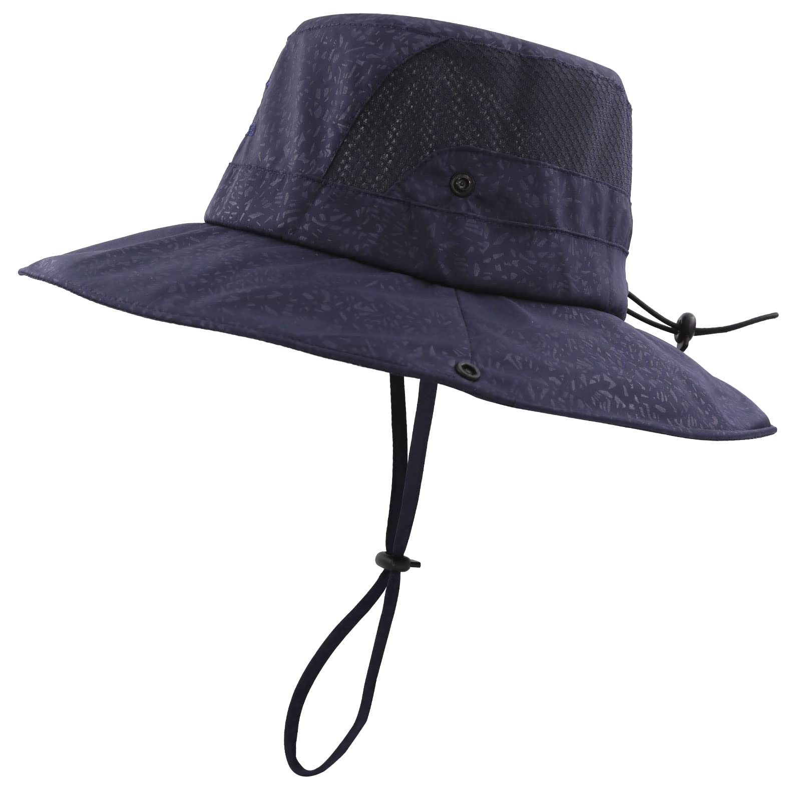 Sun Protection Hat for Men UPF50+ Summer Fishing Hats Women Breathable  Safari Boonie Hat Mesh Sun Bucket Cap