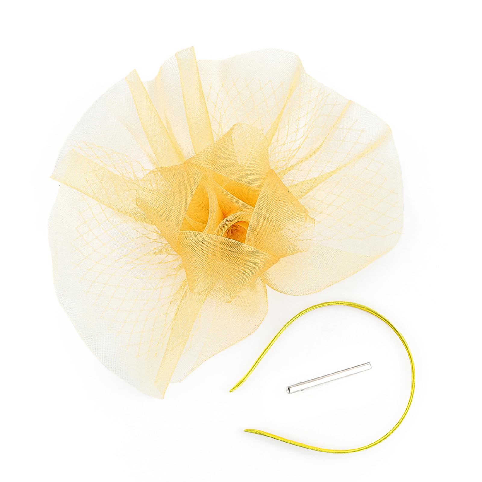 MICFENY Elegant Women's Fascinators Teas Party Headpiece For Wedding Photography Lightweight Hair Accessory Outdoor Ceremonies