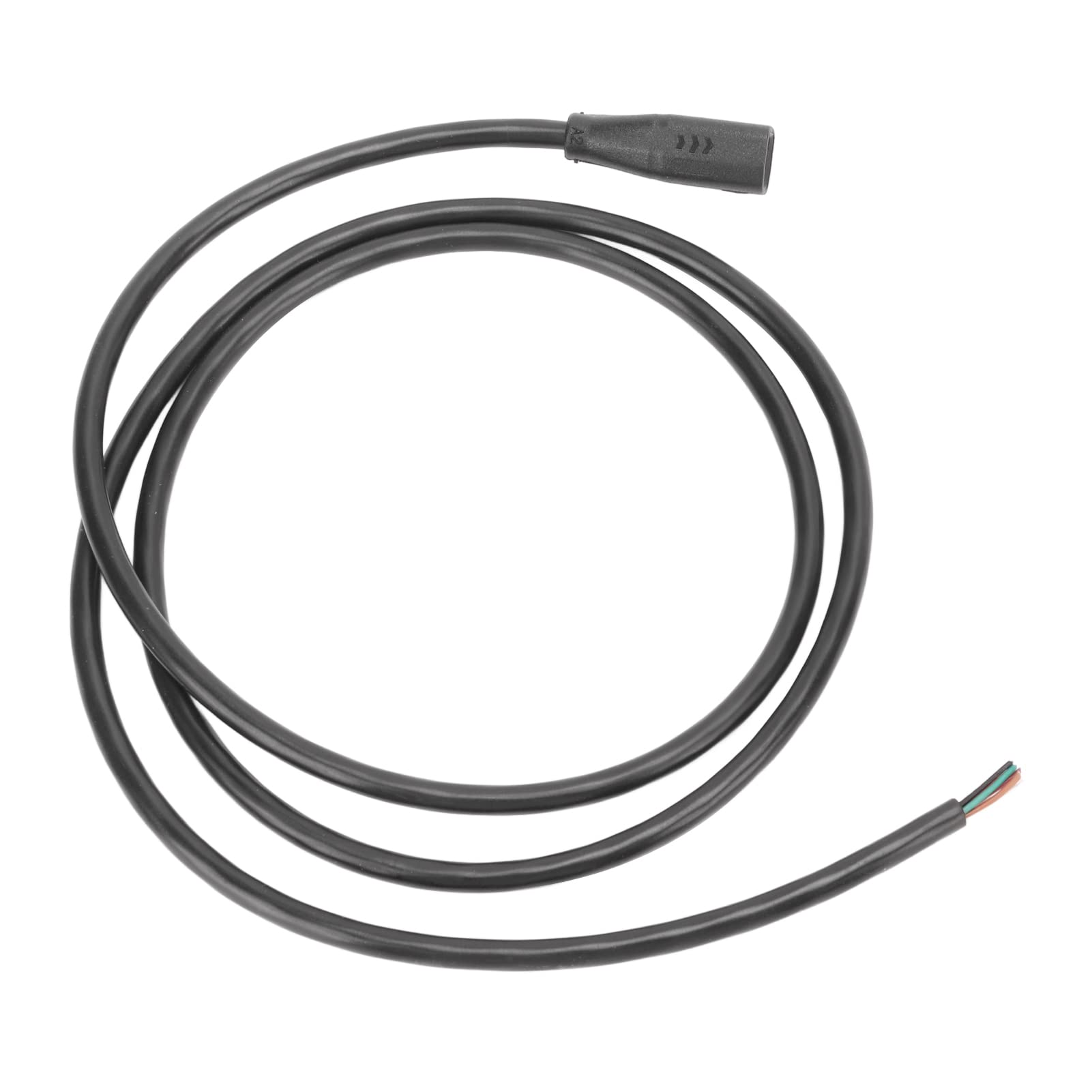 Vbestlife 6 Pin Female Electric Bike Extension Cable, Electric Bicycle Signal Extension Line IP66 48V AC DC Bike Modification Parts