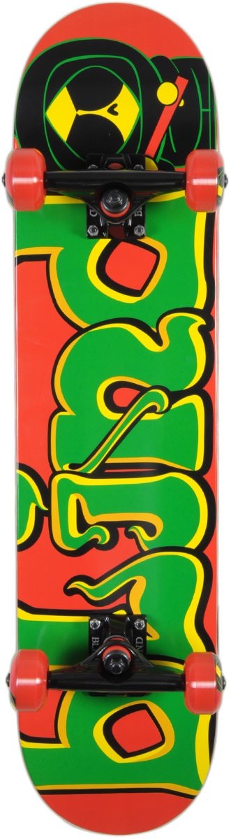 Amazon.com : Blind Relapse Full Complete Skateboard (Red Rasta
