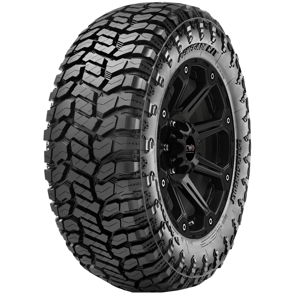 LT35X12.50R17 RADAR RENEGADE R/T 12PLY 121Q M+S 80psi***12PLY******40K+ROAD HAZARD