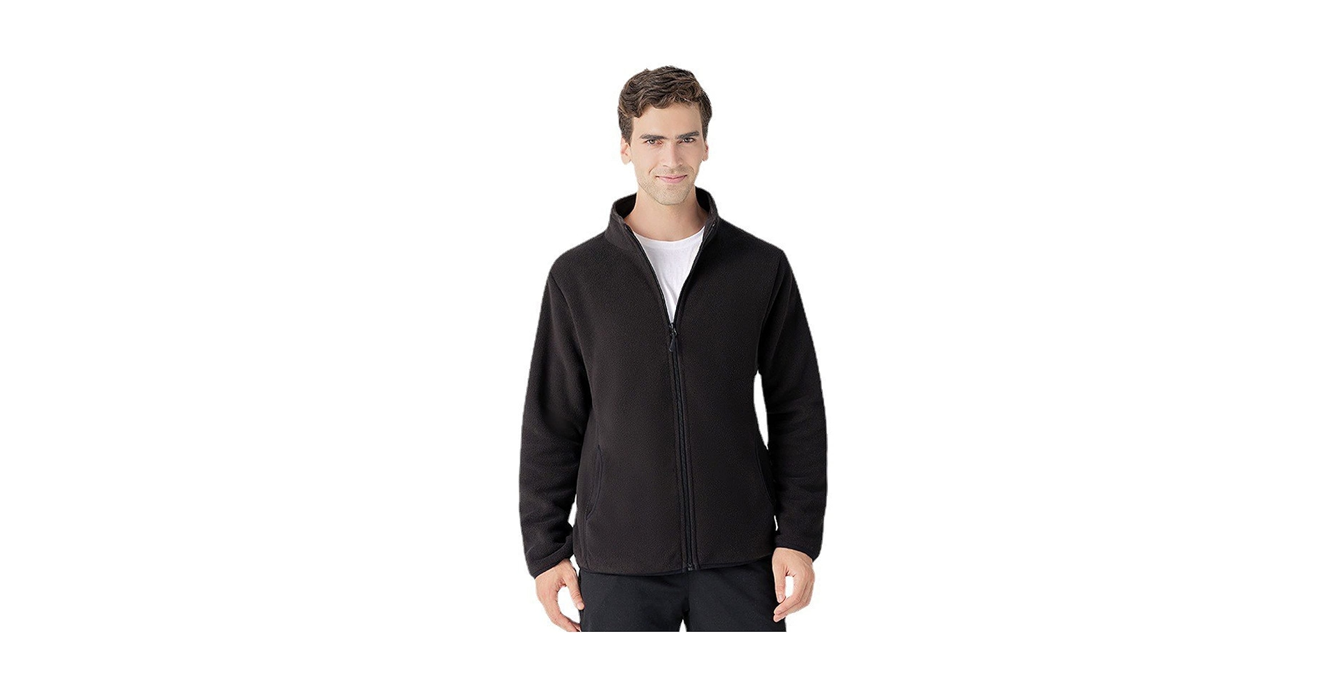 Amazon.com: HB1 Man Polar Fleece Jacket Outdoor Thicken