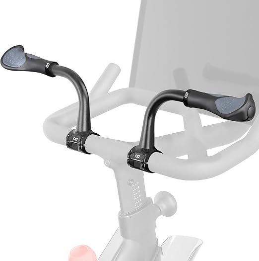 CyclingDeal 1 Pair of Handlebar Extenders for Indoor Exercise Bike - Great Handlebar Extension Accessory for Peloton - Compatible with Bicycle Handlebar Grips
