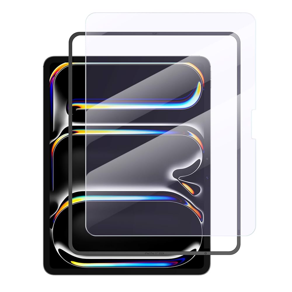 Amazon.co.jp: NIMASO ガイド枠付き ブルーライトカット iPad