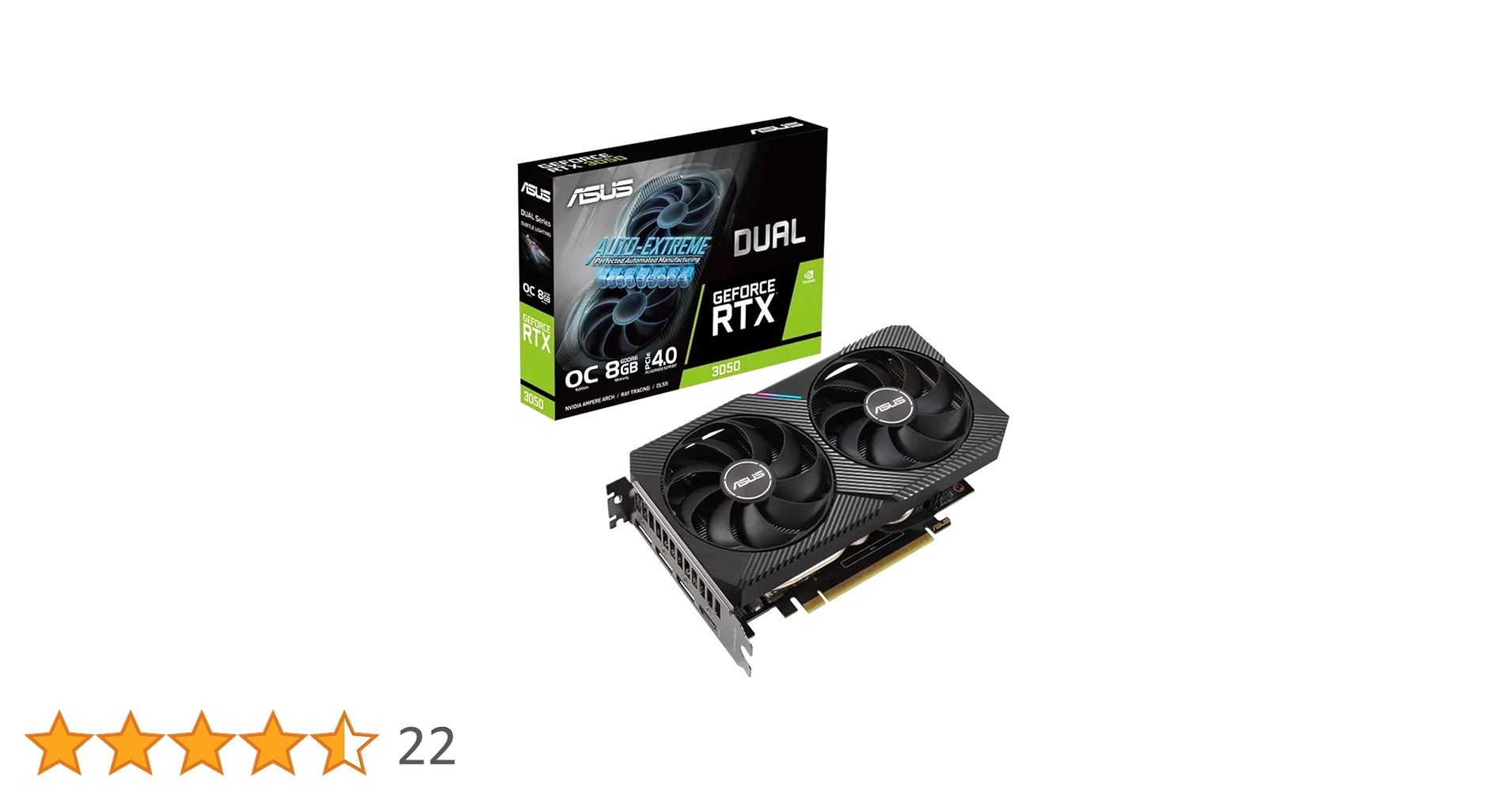 Amazon | ASUS Dual GeForce RTX™ 3050 搭載ビデオカード OC