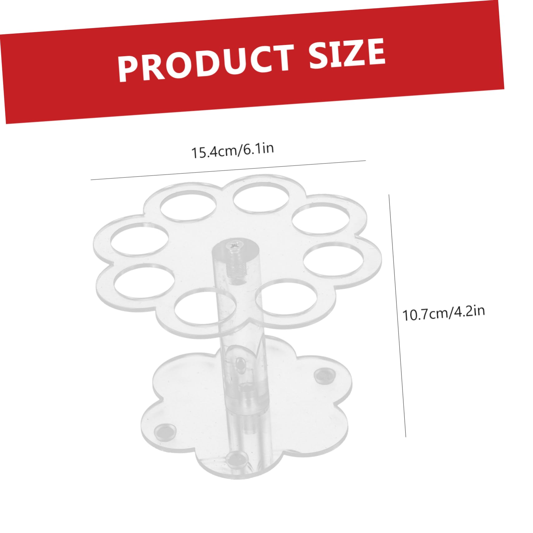 Cabilock Ice Cream Cone Holder Display Stand for Weddings Parties Desserts Stylish Easy to Clean Cream Cone Rack for Bakeries Home Use