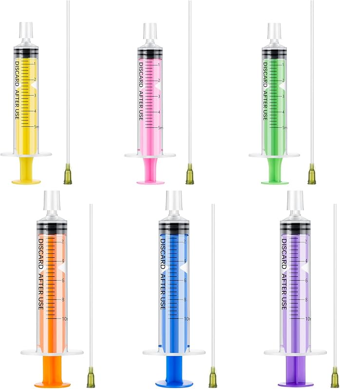 Geiserailie Kit de Frascos Recarregáveis para Perfume com 6 Unidades, 5 mL e 10 mL, Rainbow