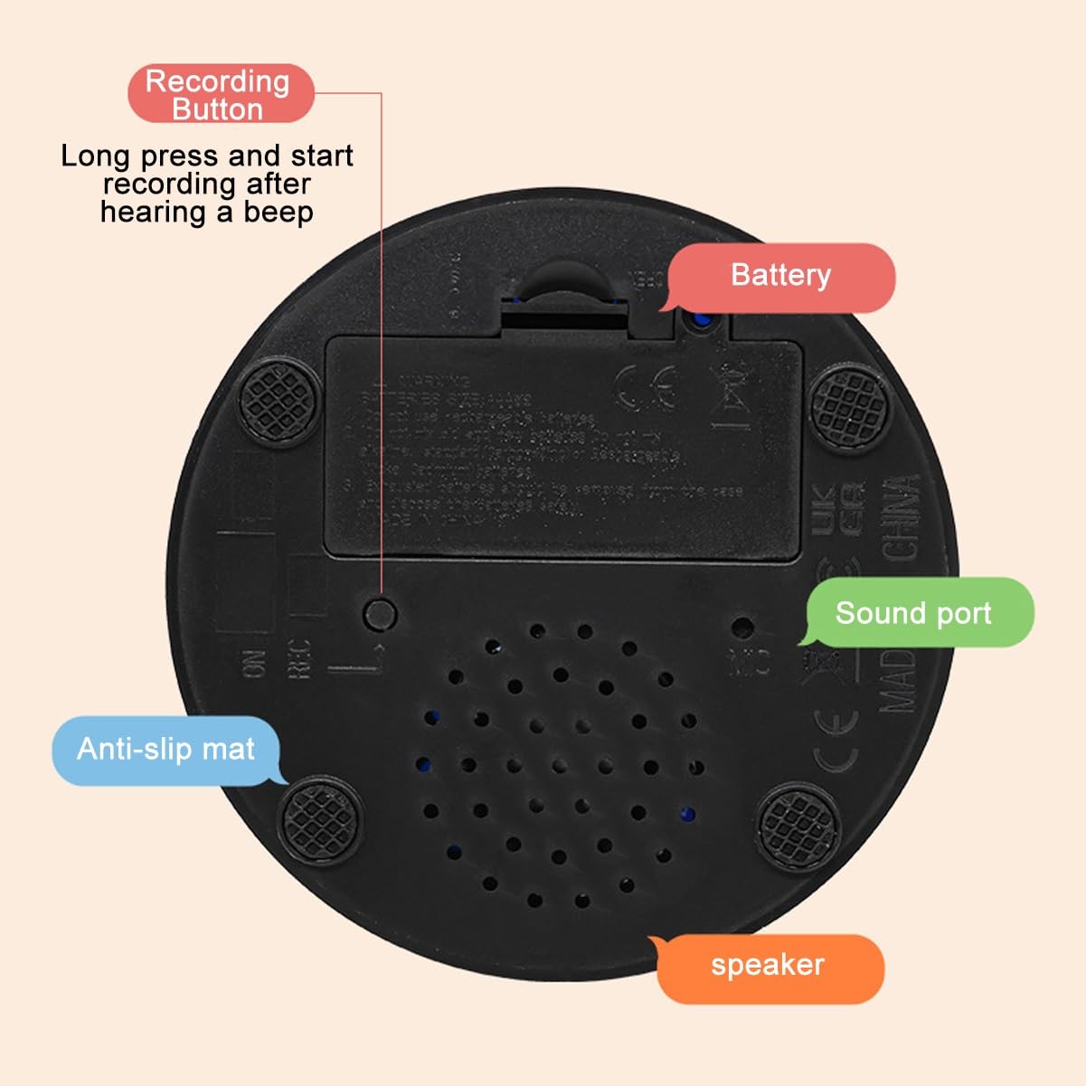 Botones para Perros Hablar, tablero de sonido para perros, botones de perro parlante, botones de entrenamiento de perros grabables por voz de los años 30, juego de iniciación de botones de habla para