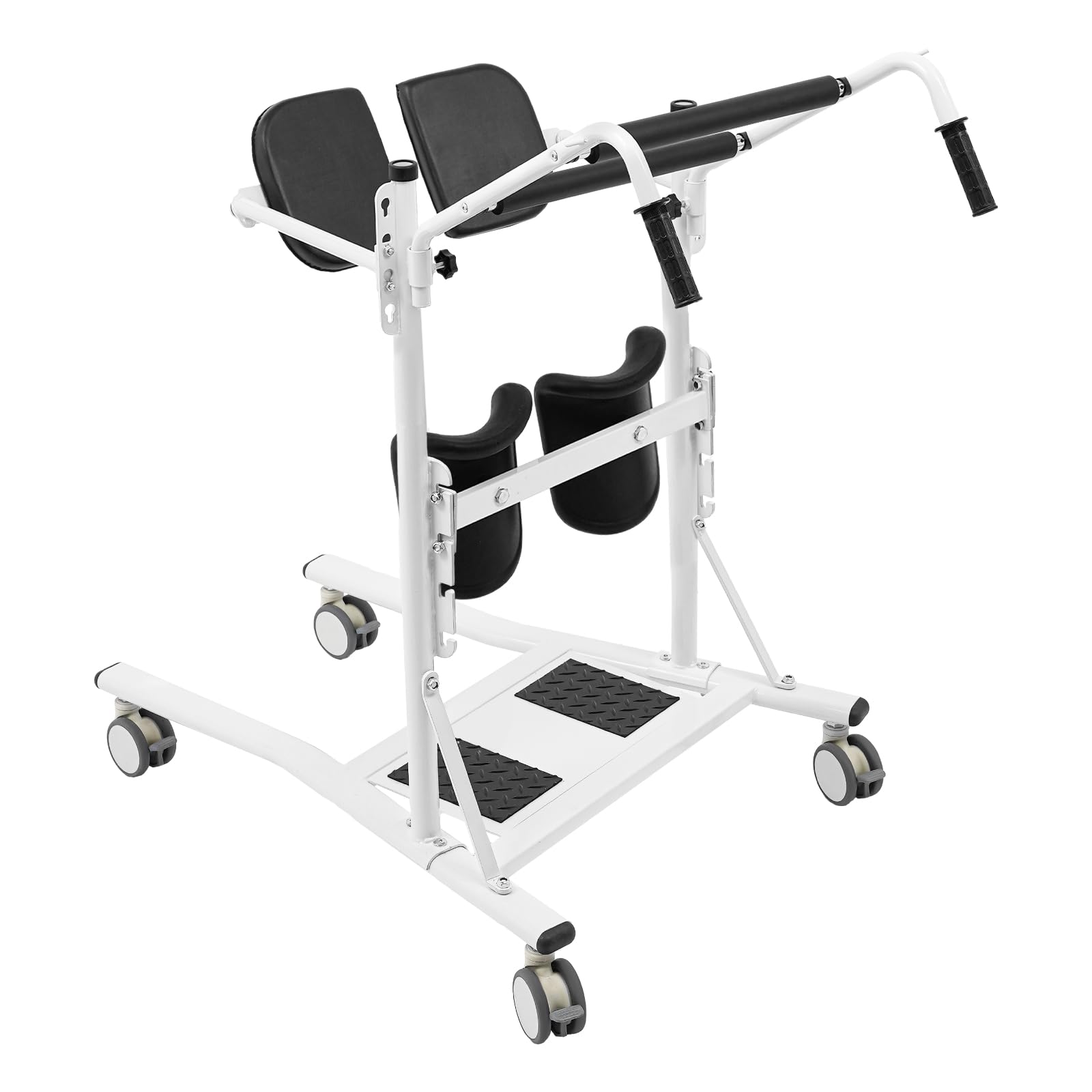 Silla elevadora de pacientes con acolchado ajustable para asiento y rodilla, soporte de elevación, capacidad de carga de 120 kg, ayuda para el hogar y el hospital