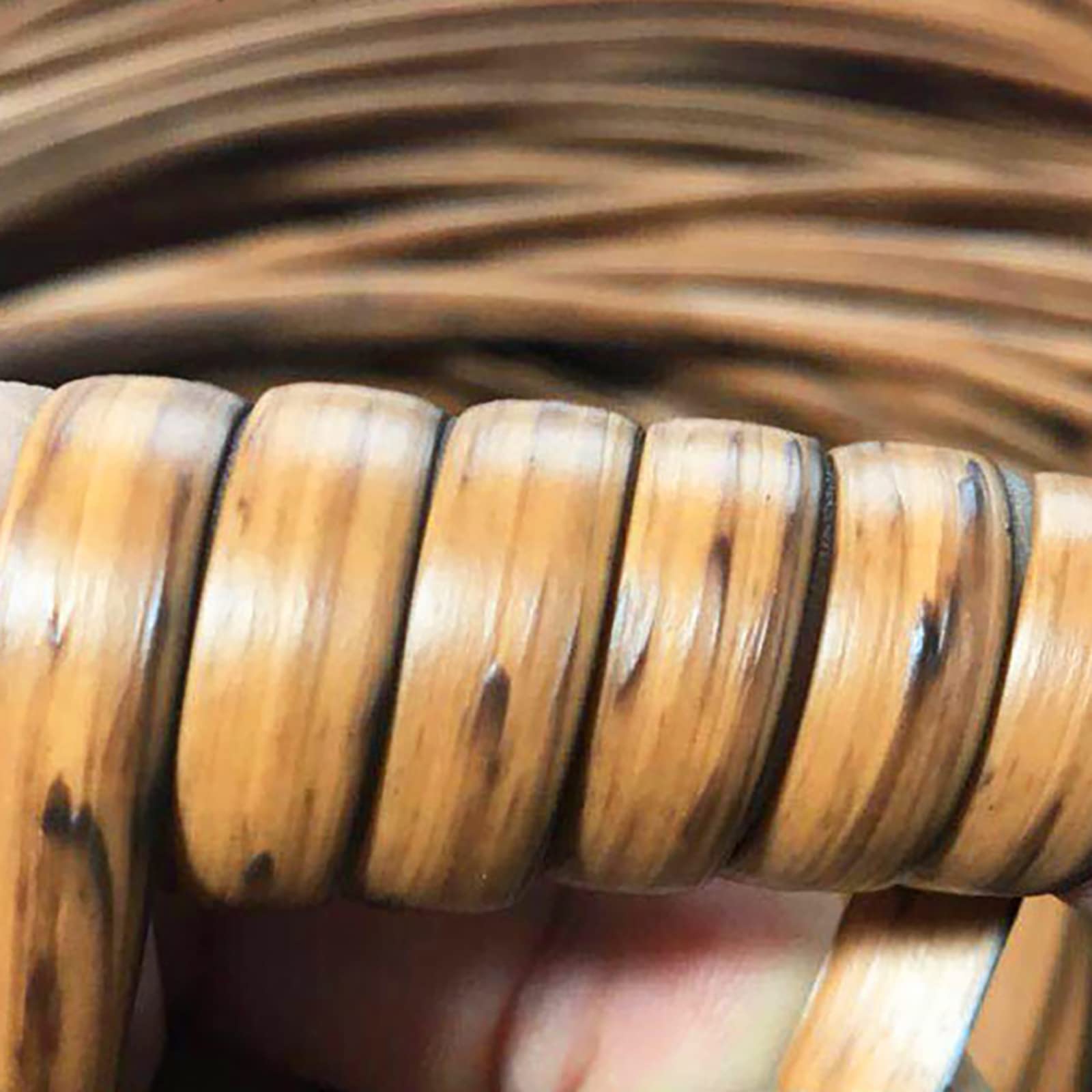 Oudini A Plastic Rattan Wicker Synthetic Rattan Weaving Material,500G Plastic Rattan Diy Rattan,Used To Repair Outdoorniture Wicker Chair Sofa