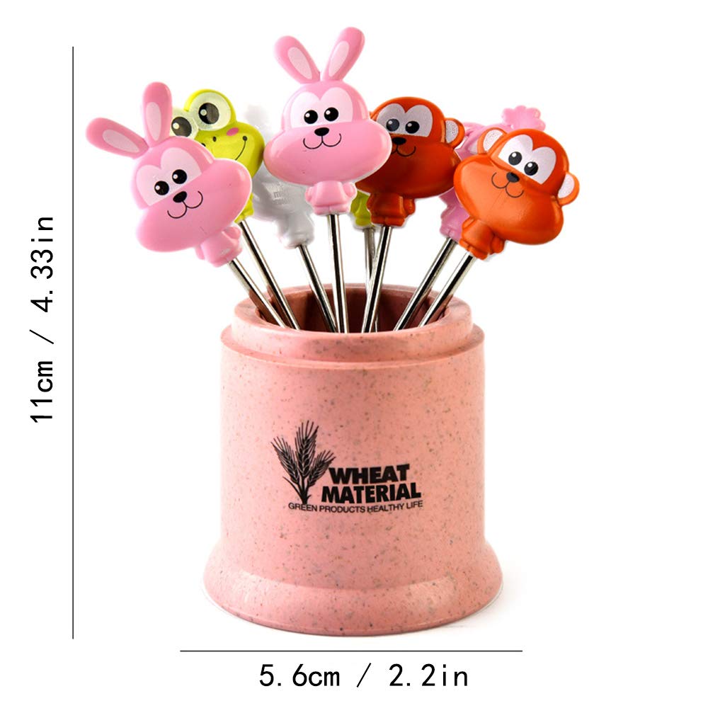 LEZED Forchette da Cocktail in Acciaio Inossidabile per Dessert Frutta Forchette da Frutta Dolce Cocktail Aperitivo Antipasti Cocktail Liuer Cocktail Picks per Bambini Festa di panini 2 Set 16 Pezzi