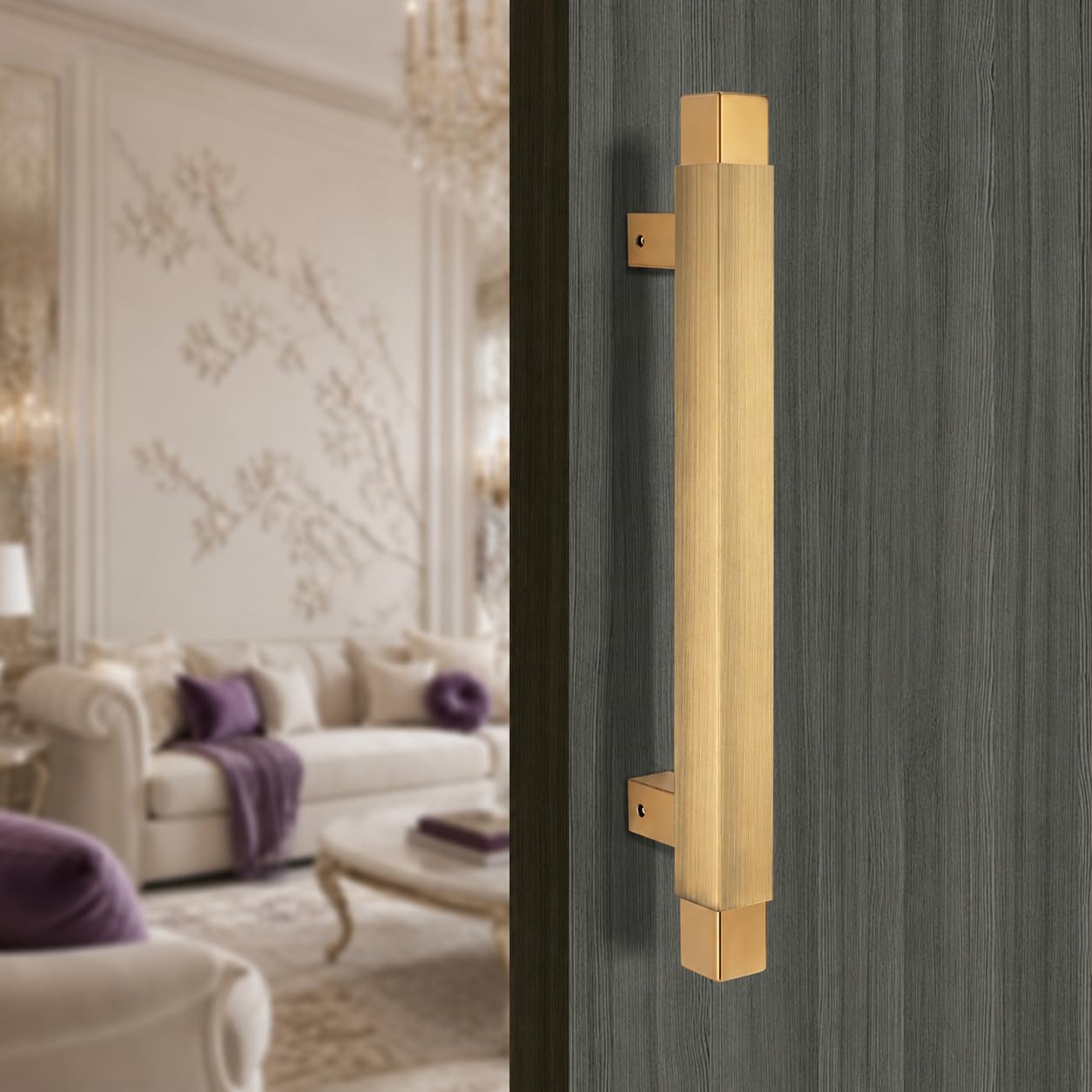 SUPRA EPIQ Pull Handle Cubic 300MM, 202 Grade Stainless Steel Door