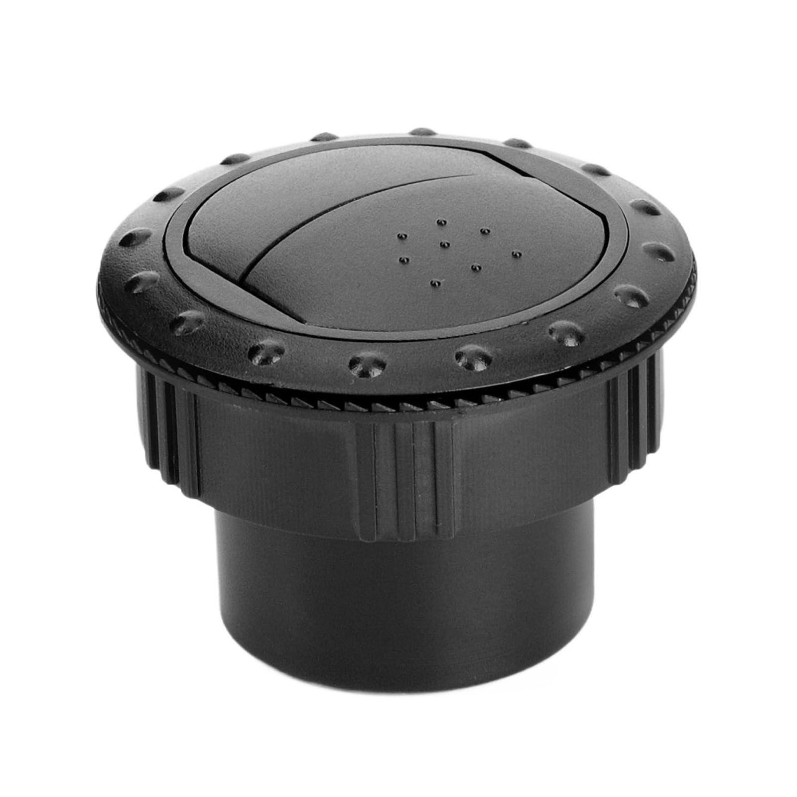 Dfgbapkbl Black Car Heater Outlet Air Vent Universal 65Mm Rotation Air Outlet Vent 2.35 Inch Car Dashboard Conditioner For Bus Rv Camper(Black)