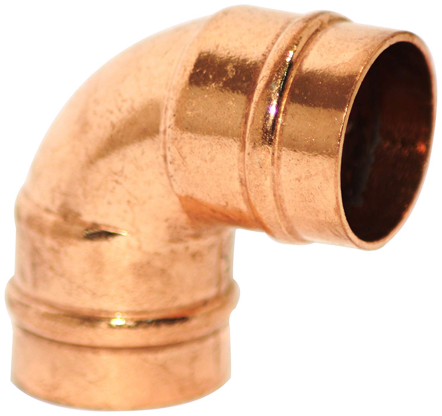 Solder Ring 22mm 90 Degree Equal Elbows - Packs of 3