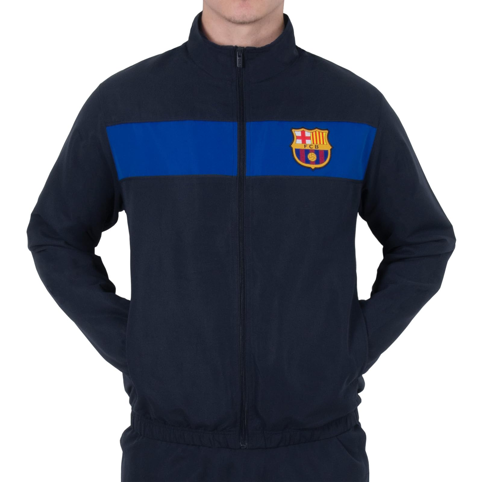 FC Barcelona - Chándal oficial para hombre - Chaqueta y pantalón largos