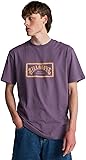 Billabong Homme Arch Frame T-Shirt, Dusty Grape, L EU - 1