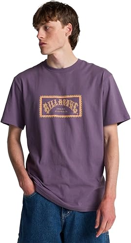 Billabong Homme Arch Frame T-Shirt, Dusty Grape, L EU - 1