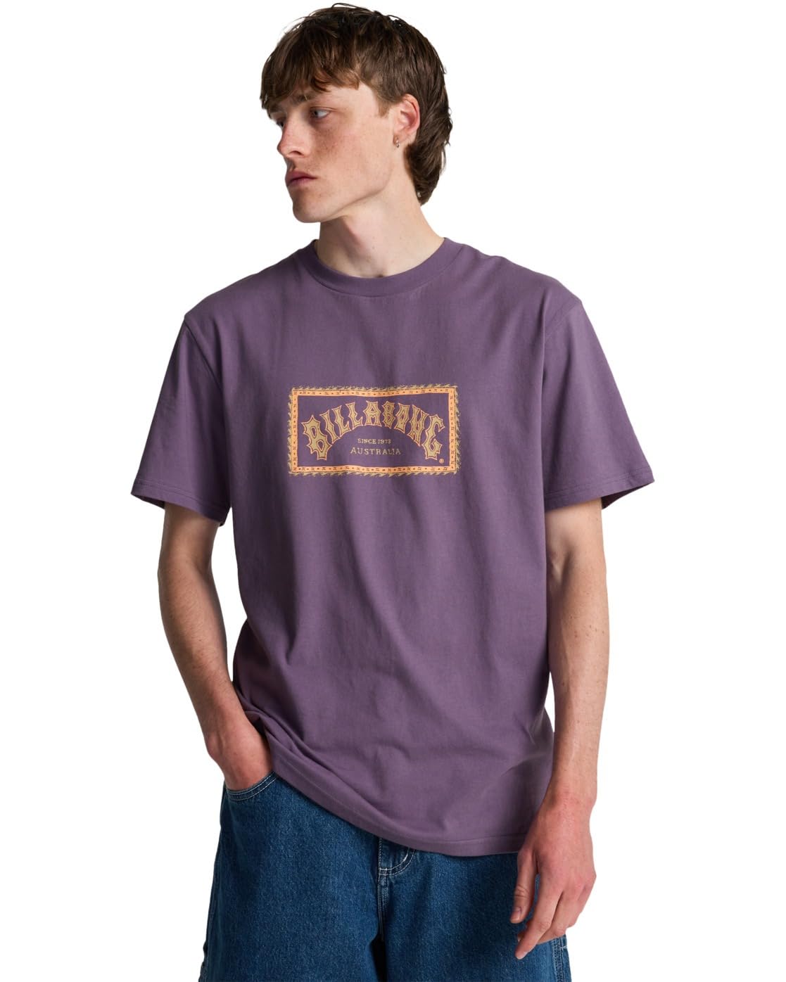 BILLABONG Arch Frame - Short Sleeve T-Shirt - Men - Purple