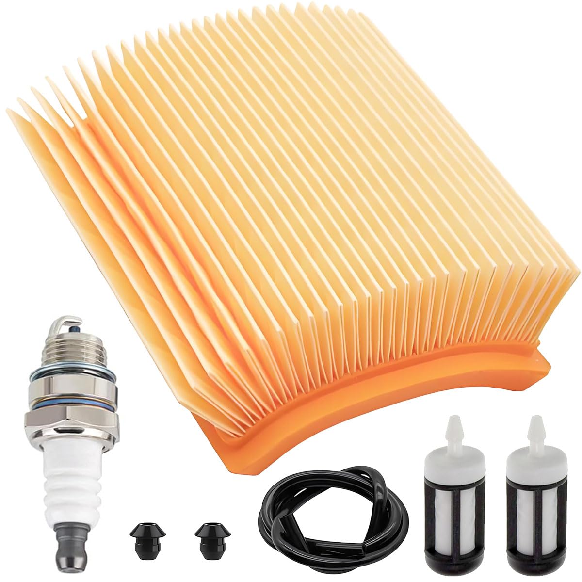 Qiuwanzia 4203 141 0301 BR320 Air Filter for Stihl Backpack Blower BR320 BR340 BR340L BR380 BR400 BR420 BR420C SR320 SR340 SR380 SR400 SR420 Leaf Blower Parts Blower Service Kit